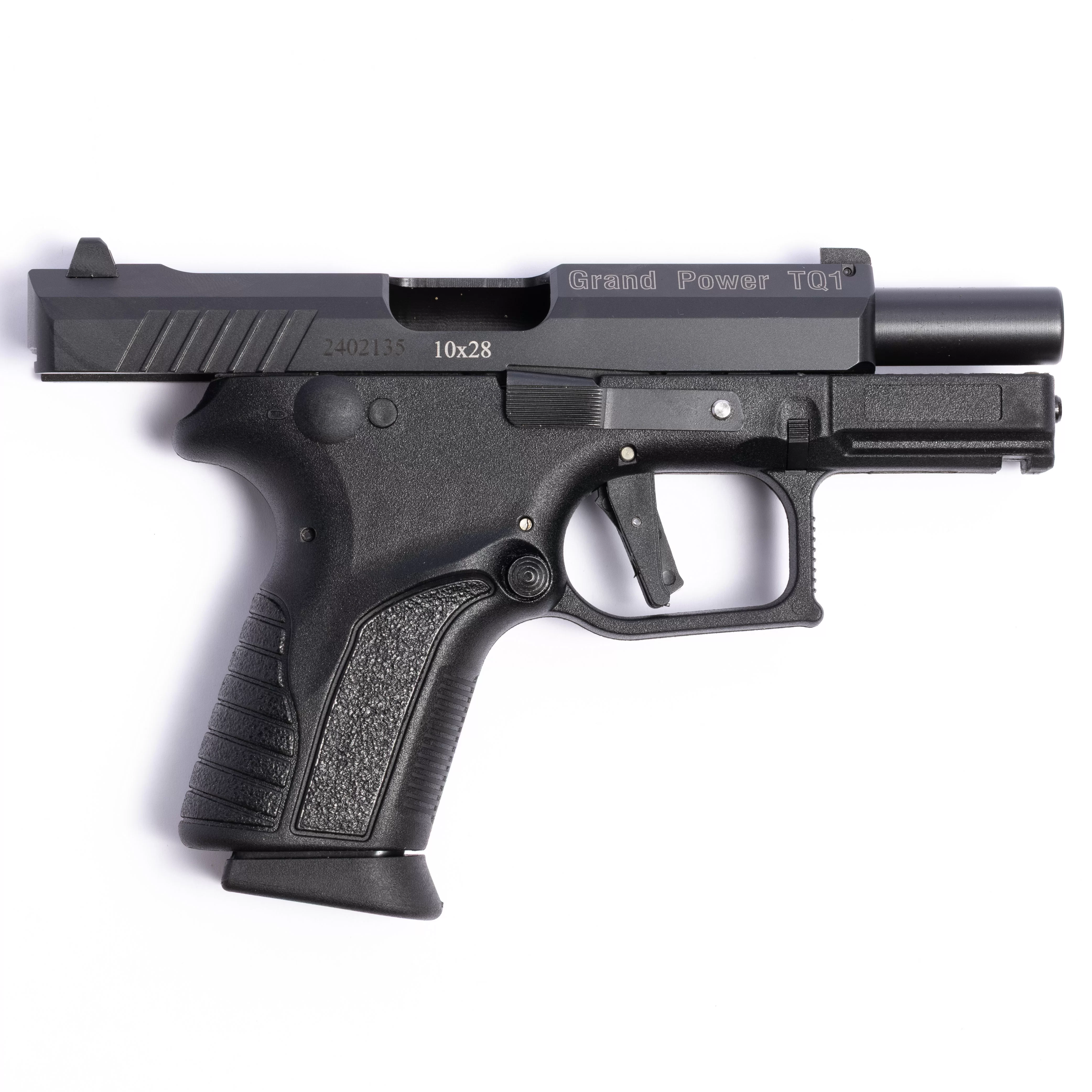 Пистолет травматический Grand Power TQ1, 10x28