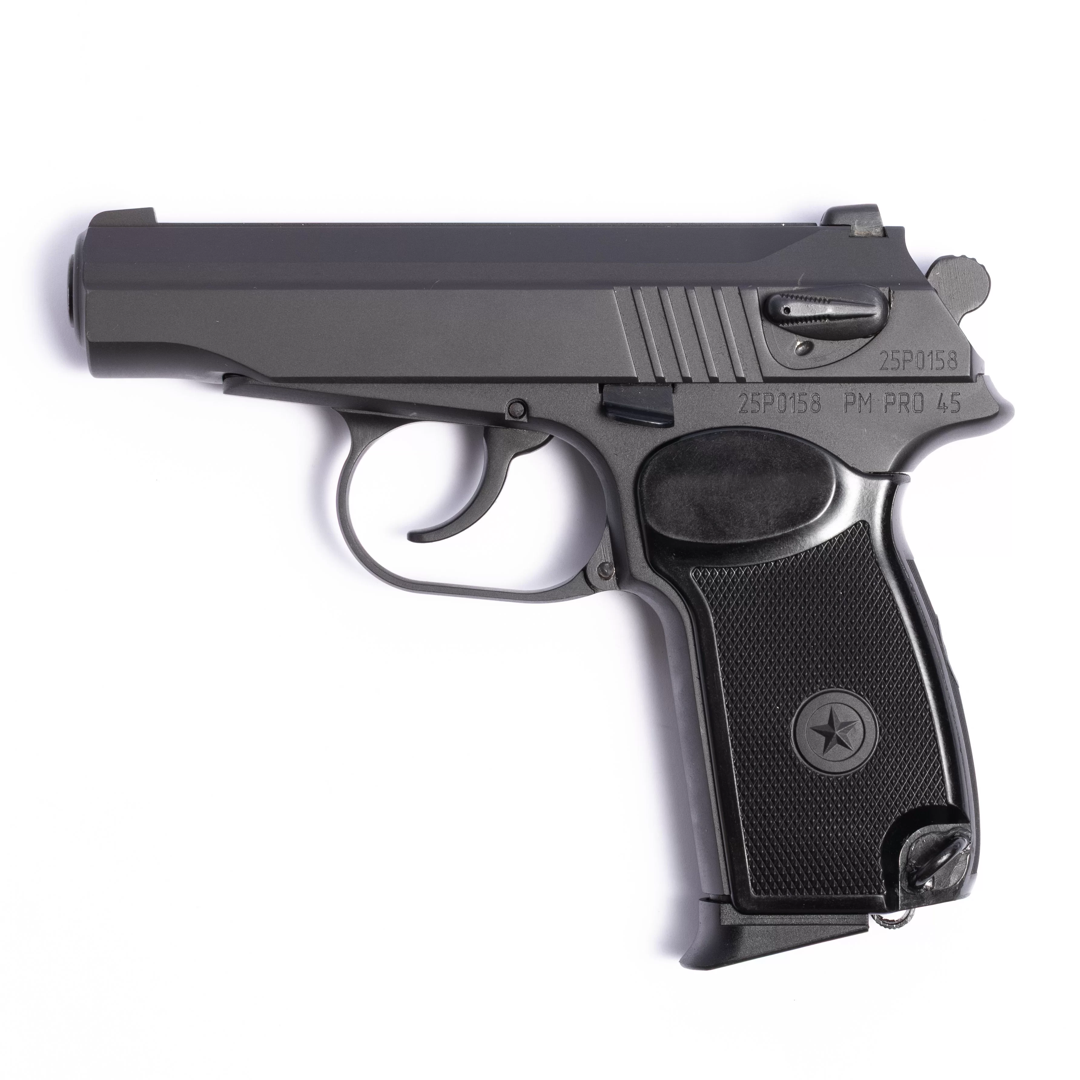 Пистолет травматический PM PRO 45, 45 Rubber