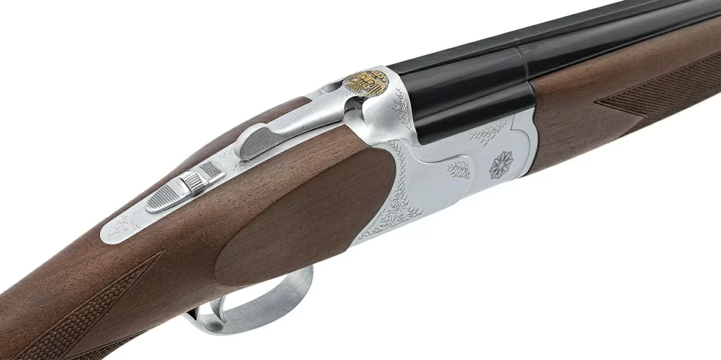 Колодка ружья Huglu 103 крупным планом, вид сверху