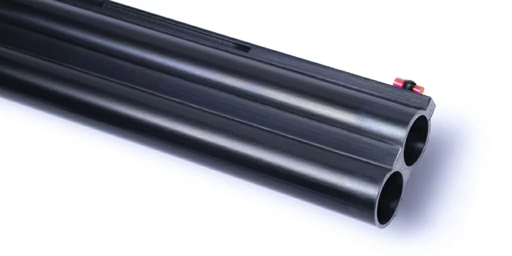 Блок стволов ружья МР-27 крупным планом