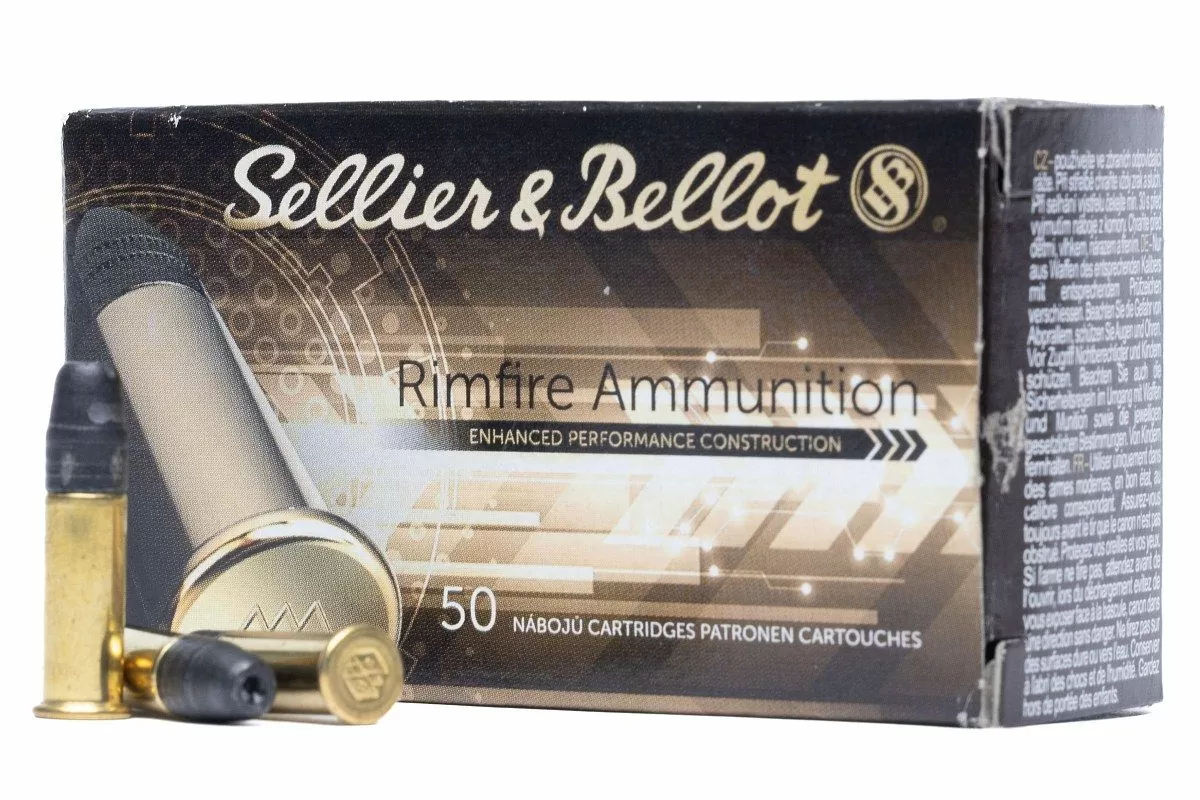 Патрон S&B, 22 LR, HV скор.патрон (2,6г) уп.50шт