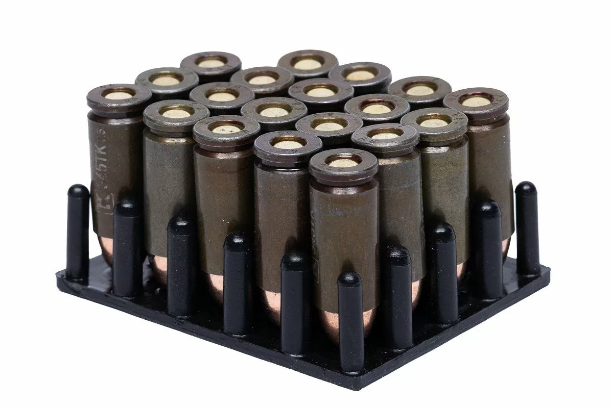 Патрон Техкрим, 345 ТК, пуля FMJ 7,5 (7,5г)