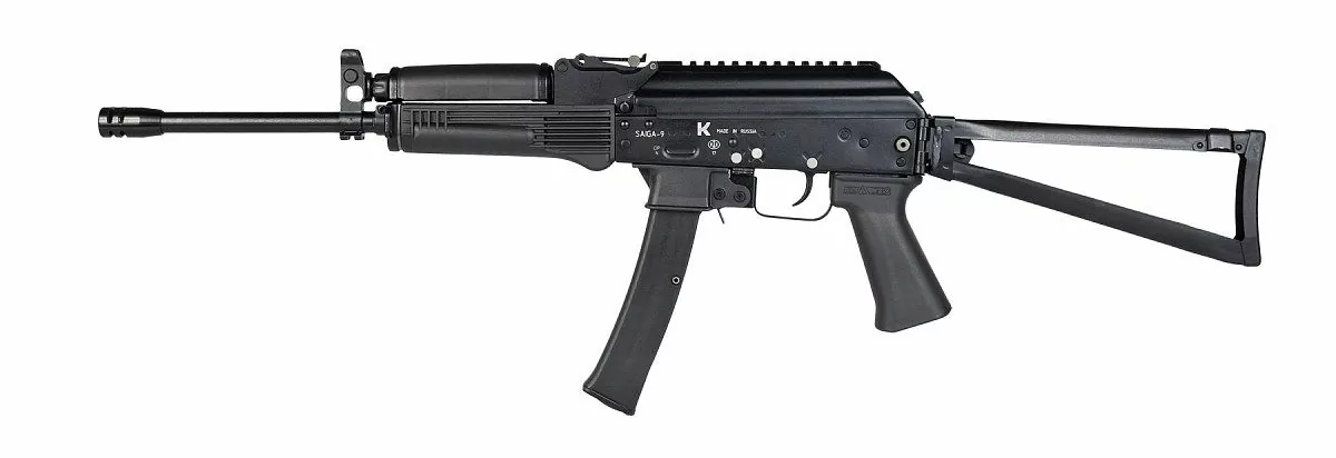 Карабин Сайга-9 исп.2, 9х19, L-367 плс. пр.скл.