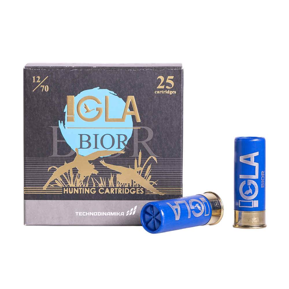 Патрон IGLA-BIOR, 12х70, др.№4 (32г)