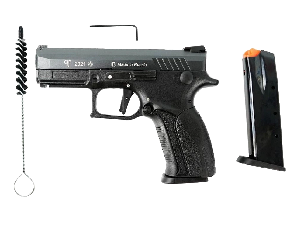 Пистолет травматический Grand Power TQ2, 10x28